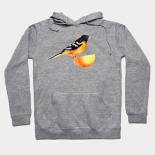 Oriole and Orange Hoodie